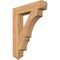 Ekena Millwork Balboa Arts & Crafts Smooth Bracket, Western Red Cedar, 5 1/2"W x 30"D x 38"H BKT06X30X38BOA03SWR - alternate 1
